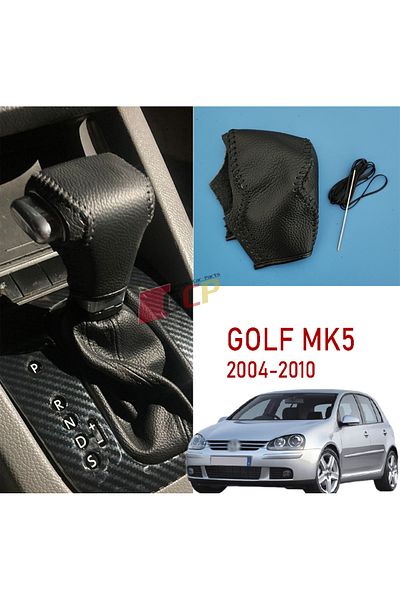 GCP German Car Parts Leather Cover for Golf 5 Automatic Gear Shift - Golf 5 Gear Shift Knob Wearing Problem