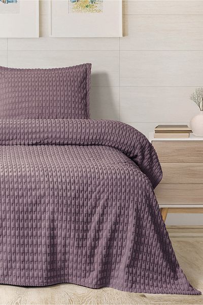 Bella Home Double Twist Bed Cover Set