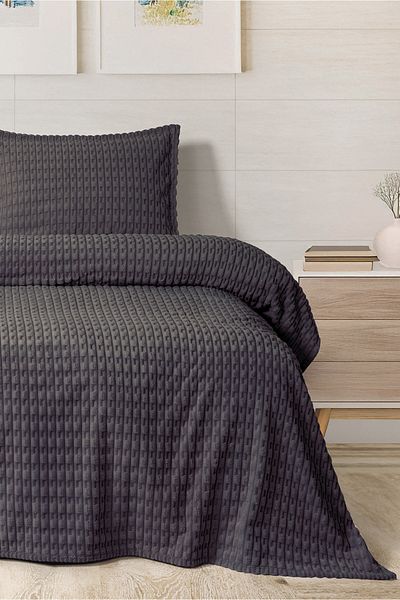 Bella Home Double Twist Bed Cover Set
