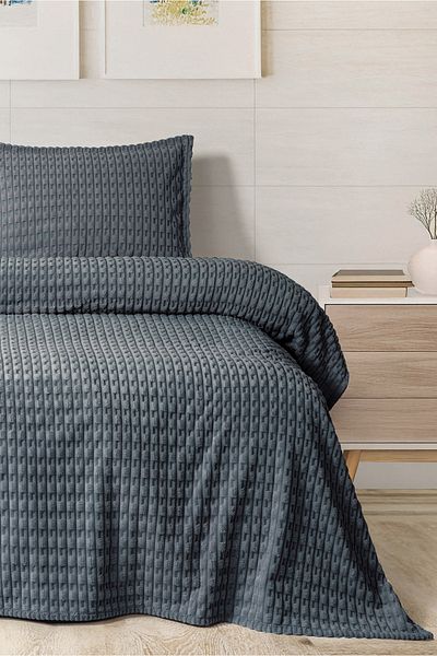 Bella Home Double Twist Bed Cover Set