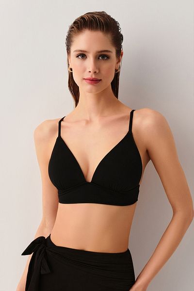 SUWEN Padded Bralet Bikini Top