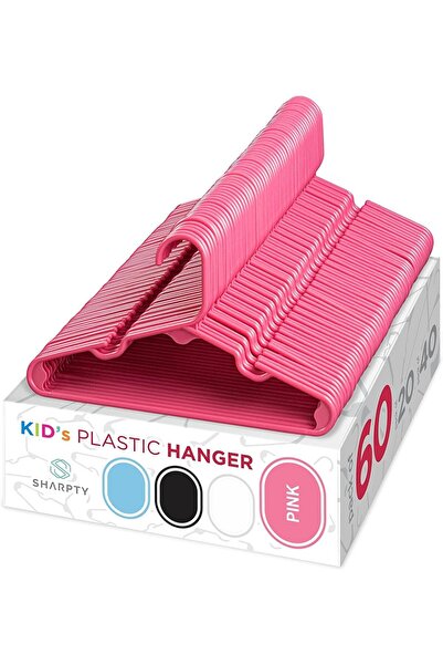 Arabest Kids Hangers Plastic, Children's Hangers Ideal for Everyday Standard ...