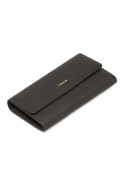 Tergan Brown Leather Women's Wallet - S1Cb 00005719 -A42