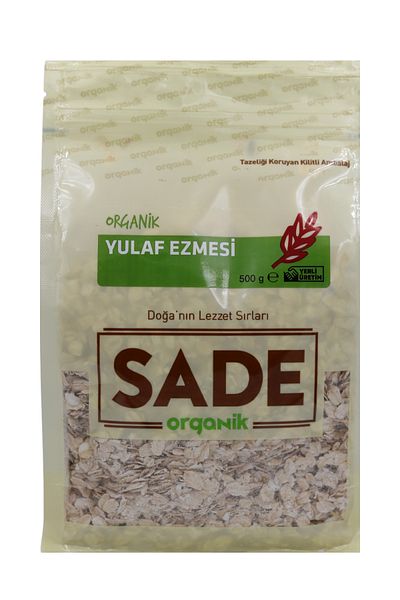 Sade Organik Oatmeal 2 Pack (2X500 GR)