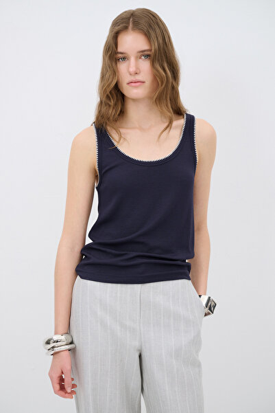 adL Yakası Çoban Dikişli Atlet