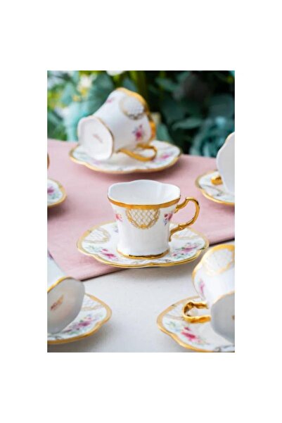 ACAR Tenebris 6 lı Kahve Fincanı Takımı  MSKF54