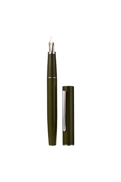 Choice EF GN New Hongdian C2 Mystery Explorer Classic Metal Fountain Pen EF/F Polished Plain Nib School Off