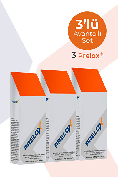 PRELOX ® 60 TABLET, SAĞLIKLI CİNSEL HAYAT - DOĞAL DESTEK - 3 KUTU