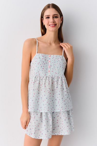 SUWEN Angelica Shorts Pajama Set
