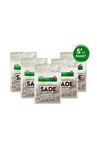 Sade Organik Oatmeal 5-Pack 500 GR