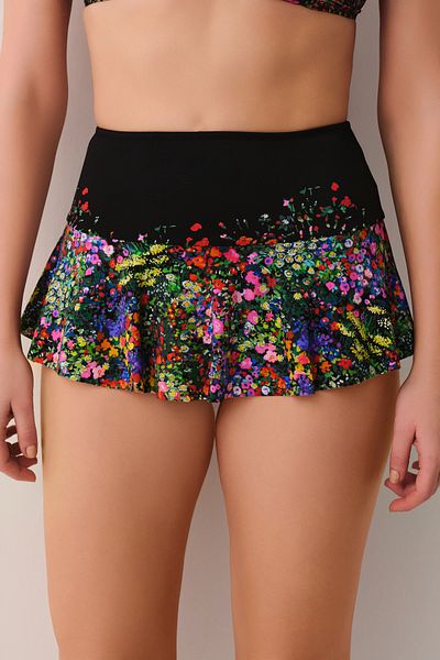 SUWEN Garden Skirt Bikini Bottom
