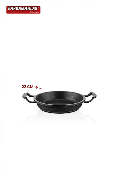 Kahramanlar Cast Iron Pan Set 18/20/22 Cm