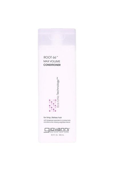 Giovanni Giovanni Root 66 Max Volume Conditioner, Infused with Horsepower Expanders, 250 ml
