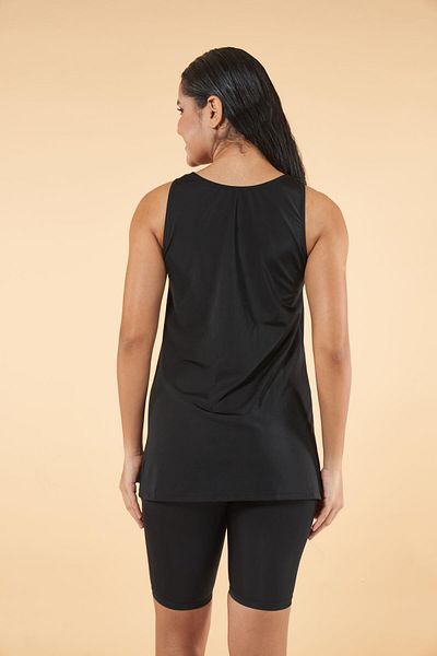 Estiva Plain Colored Leggings - Black