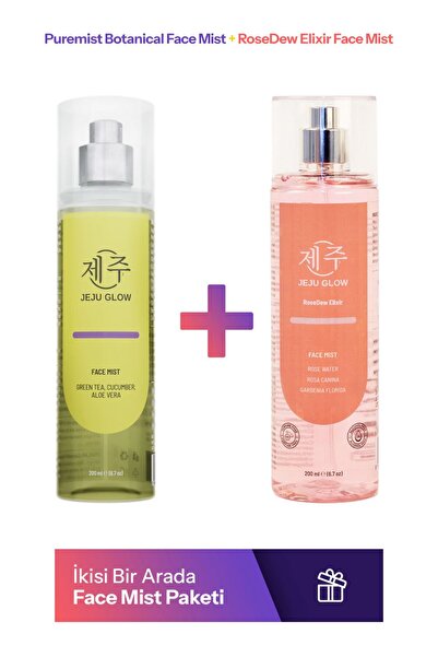 Puremist Botanical ve RoseDew Elixir Face Mist Seti (Yüz Spreyi Seti)