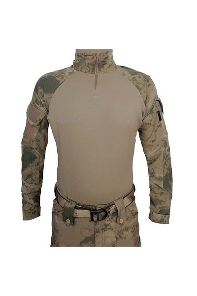 Wolftrap Tactical Tricou pentru operațiuni tactice de camuflaj jandarmerie, luptă de camuflaj cu 4 buzunare
