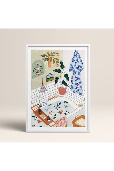 HOMEPACK Pictură cu un singur cadru din lemn Pictură poster dintr-o bucată TK/1063