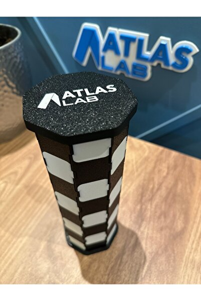 Atlas Lab Satranç Seti 3d Baskı Katlanabilir Rulo Tasarım – Taşınabilir Şık Hediyelik Oyun Takımı