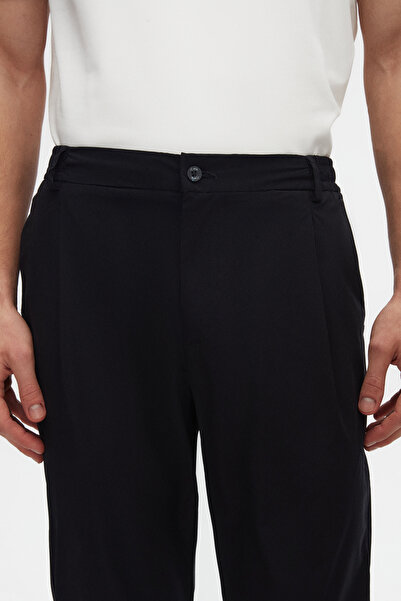 Twn Relaxed Fit Lacivert İnce Ve Hafif Rpt Jogger Pantolon