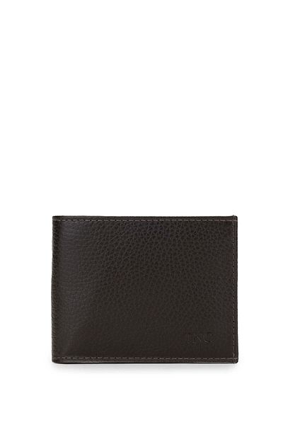 Tamer Tanca Men's Genuine Leather Brown Wallet Wallet