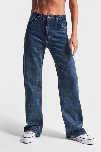 its basic Denim pentru femei T.Jeans Color Lycra Straight Fit - 1w48