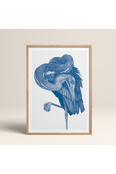 HOMEPACK Единична картина в дървена рамка, единичен плакат, картина TK/1057