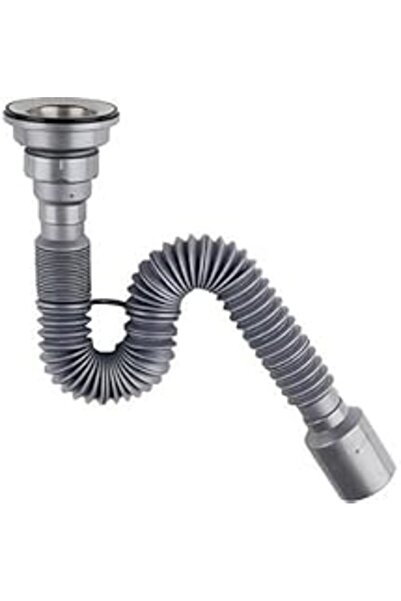 YILMAZ Lavabo Sifonu Lüks Körüklü Evye,lavabo Sifonu Donau 50 Mm