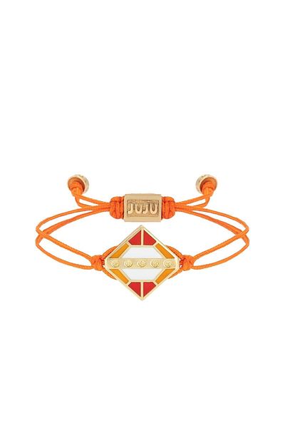 Juju Bronze Single Square Mix Bracelet