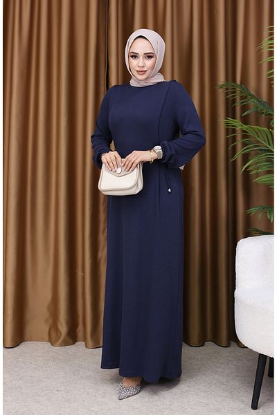 sefamerve Φόρεμα Navy Blue Busyelise 5110-07