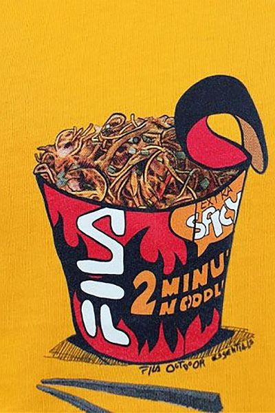 Fila Ανδρικό T-Shirt Cup Noodle Graphic LU 411112