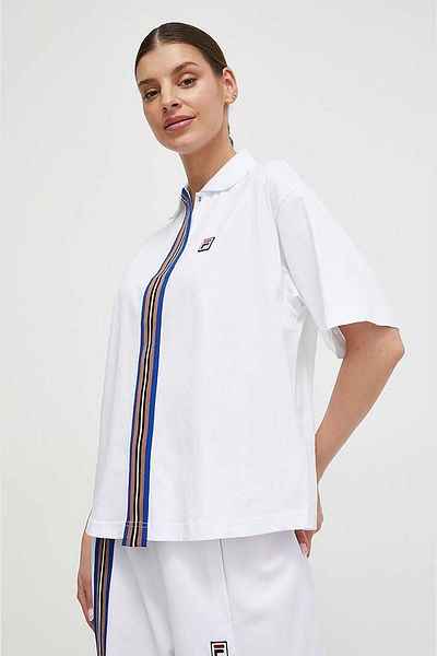 Fila Γυναικείο μπλουζάκι πόλο Tape Detail TW 411141