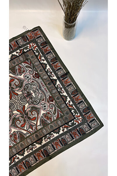 Onur Φουλάρι - Γυναικείο Μαλακό Φουλάρι με Βαμβακερό Εθνοστικό Σχέδιο