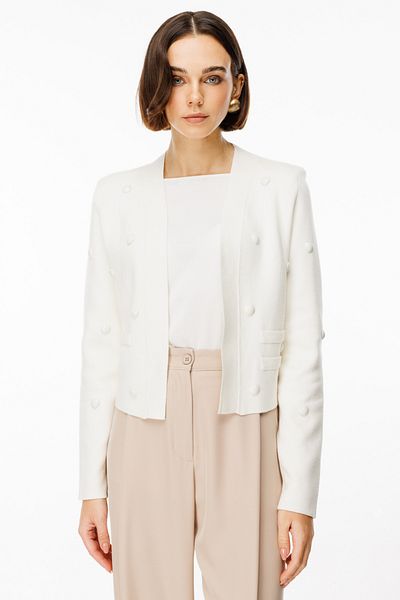 ON Heart Staple Detailed Knitwear Cardigan