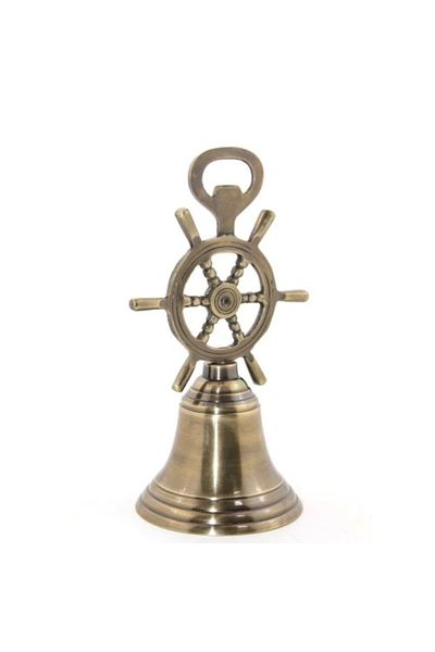 nerede bulurum Brass Hand Bell with Rudder