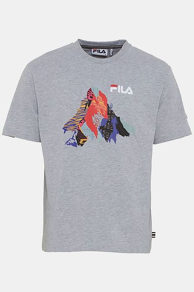 Fila Μπλουζάκι Berge Graphic Mountain Peak LU 411111