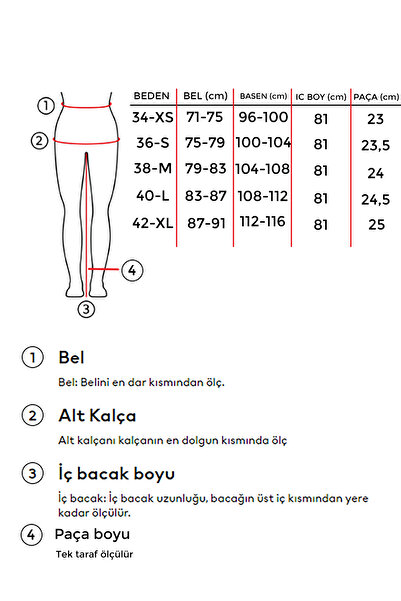 its basic Kadın Kot Rengi 4S584 Cep Detaylı Baggy Fit Denim