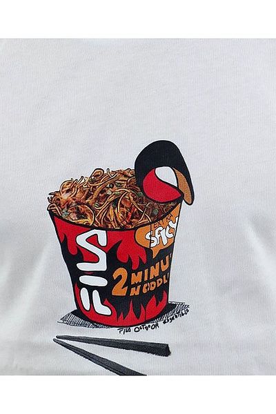Fila Ανδρικό T-Shirt - Cup Noodle γραφικό στυλ