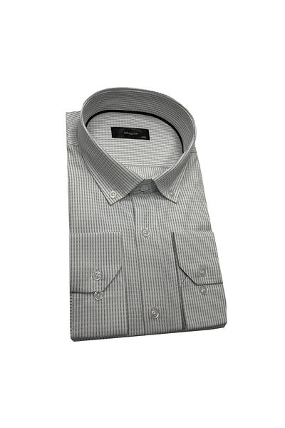 ADVANTE Μακρυμάνικο κλασικό ανδρικό πουκάμισο Plus Size-7216