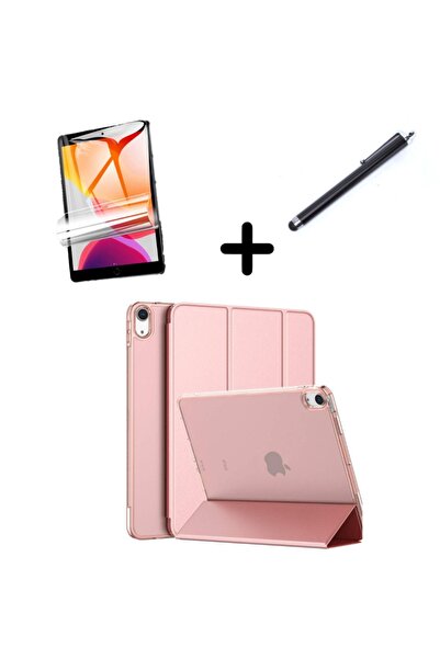 UnDePlus iPad Air 11inç M4/M3/M2 2026-2024 Uyumlu Kılıf Set Pu Deri Smart Tab...