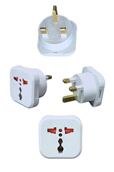 bossandmuse Evrensel Priz Dönüştürücü - Dünya Genelinden G Tipi (Dubai, İngil...