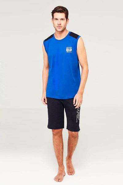 Mod Collection 3656 Ανδρικό Σετ Αθλητικό Σορτς Saks
