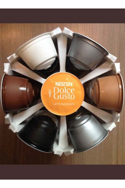 3D Brothers Sleek Dolce Gusto Capsule Holder - Organize Your Cofee Pods with Style