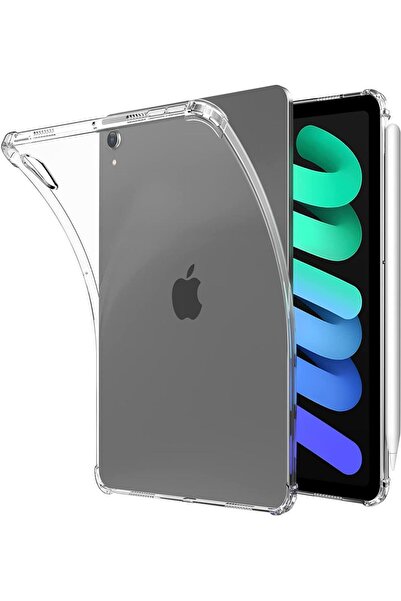 UnDePlus İpad Air 11inç M2/m3 2025-2024 Uyumlu Kılıf Darbelere Dayanıklı Şeffaf Kapak