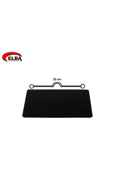 ELBA 220 Black Mouse Pad (220-180-2)