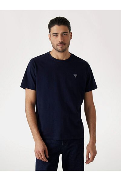 Guess Ss Cn Patch Men's Regular Fit T-Shirt
