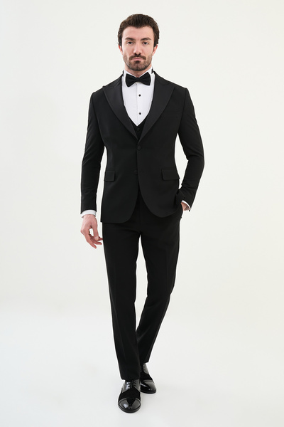 Mcr Pointed Collar Suit Set