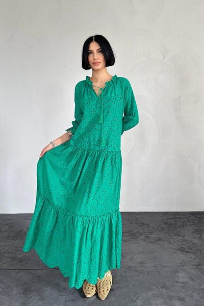 MRA Fashion Green Lace New Dress