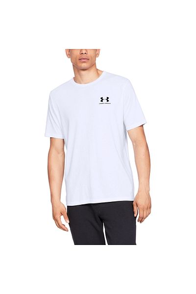 Under Armour Ανδρικό γκρι μπλουζάκι Sportstyle Left Chest 1326799 -100