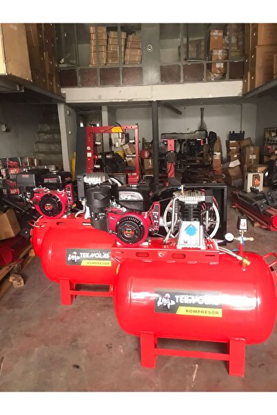 TEKNOLAS 300lt İtalyan Kafa 9hp Mobil Araç İçi Kompresör