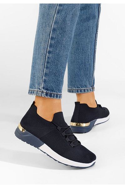 B T Shoes Sneakers Dama Bushra Navy